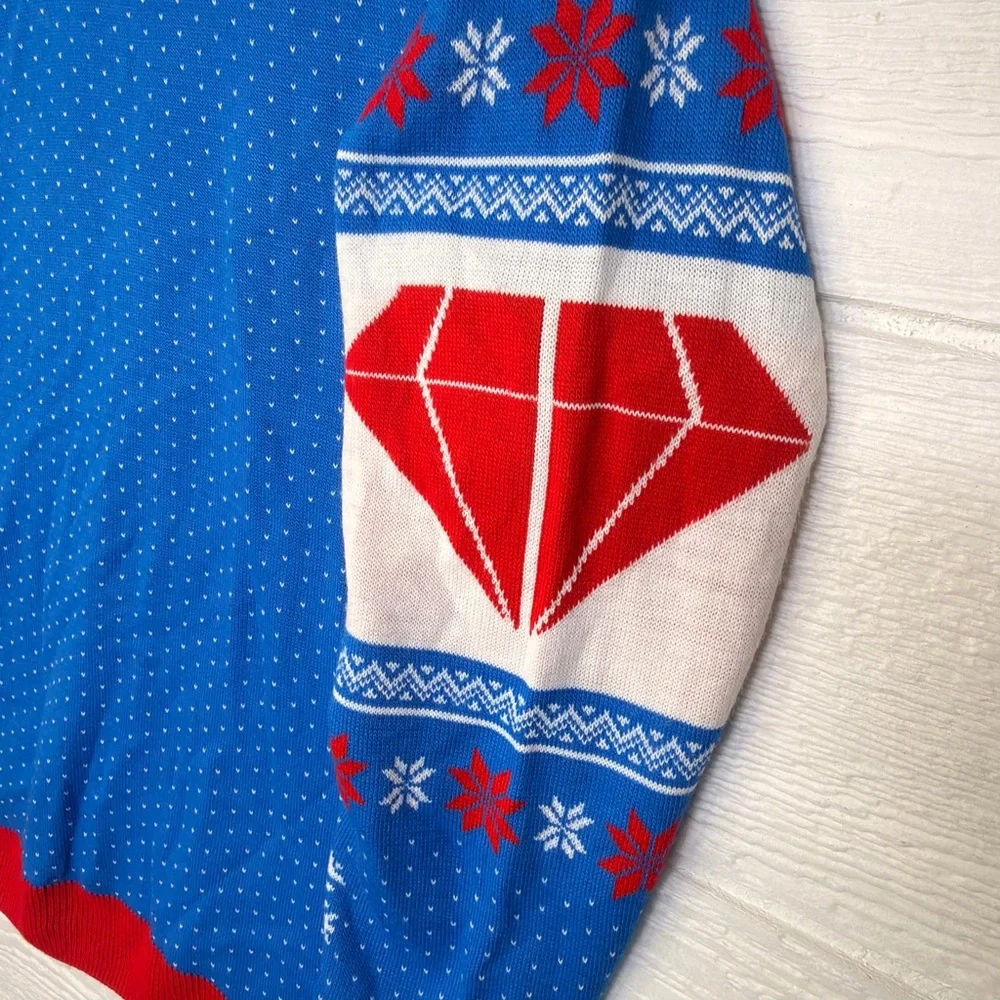 Sonic the Hedgehog Holiday Sweater XS | Numskull SEGA Christmas Gamer Knit